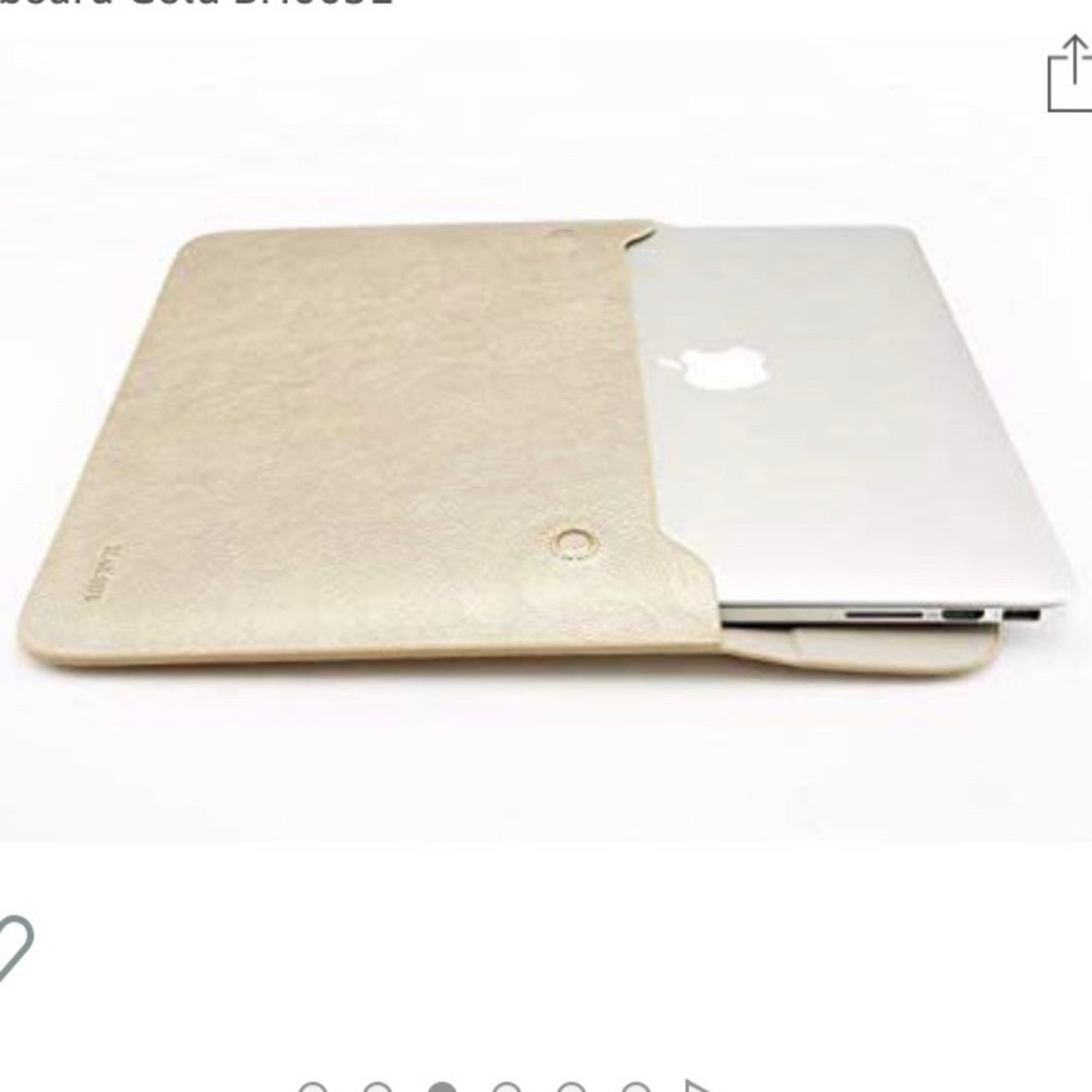 Gold Laptop Case